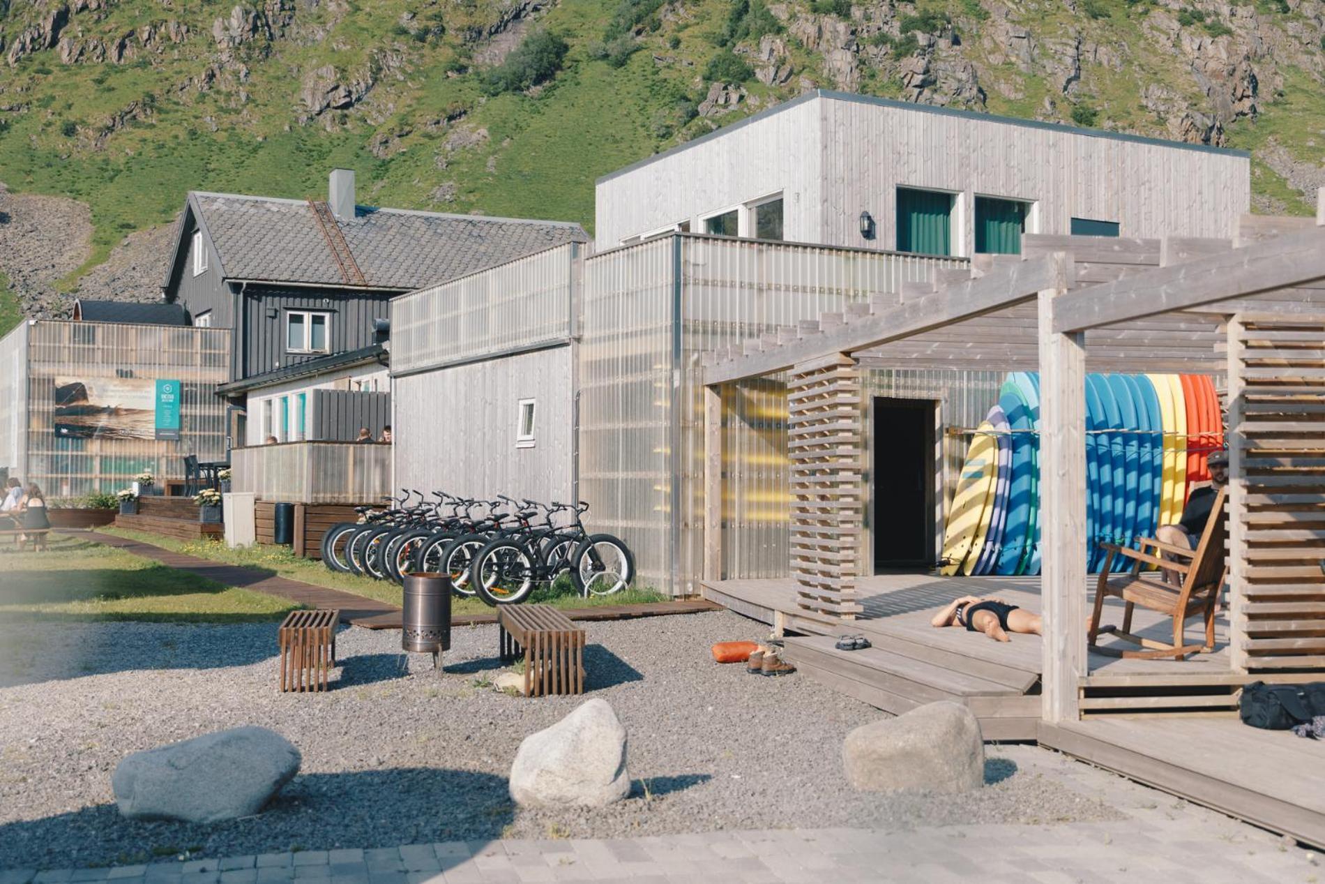 Unstad Arctic Resort Unnstad Exterior photo